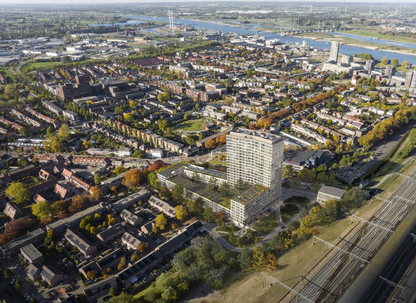 Uitvoeringsontwerp van de fundering voor bouwwerk Nimwest